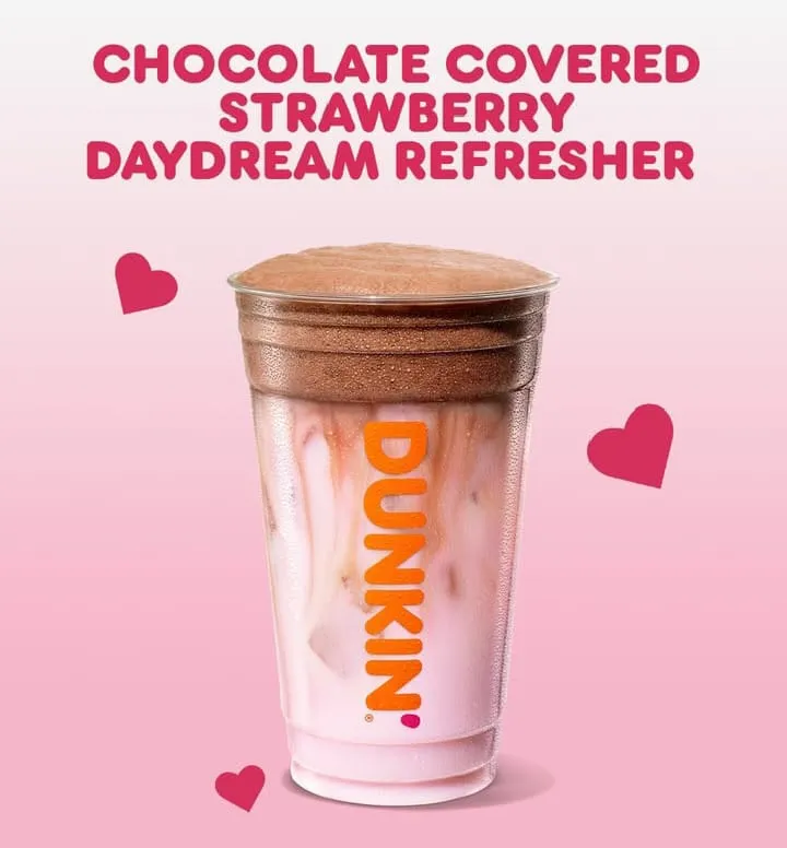 Chocolate Covered Strawberry Daydream Refresher