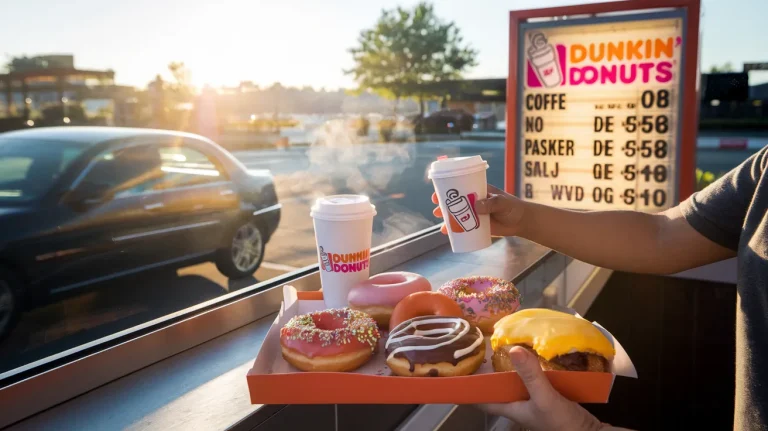 Dunkin Donuts Drive Thru Menu Prices, with Sizes & Flavors 5 dunkin drive thru
