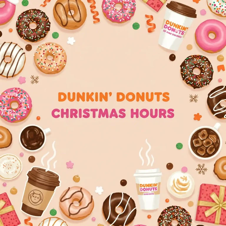 Dunkin' Donuts Christmas Hours